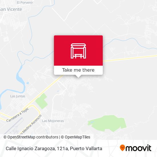 Calle Ignacio Zaragoza, 121a map