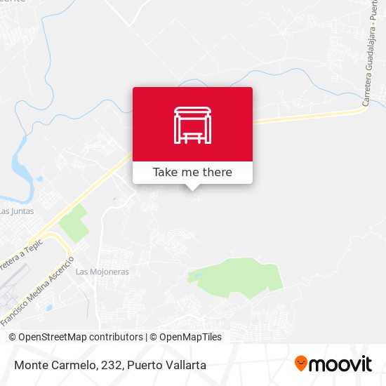 Monte Carmelo, 232 map
