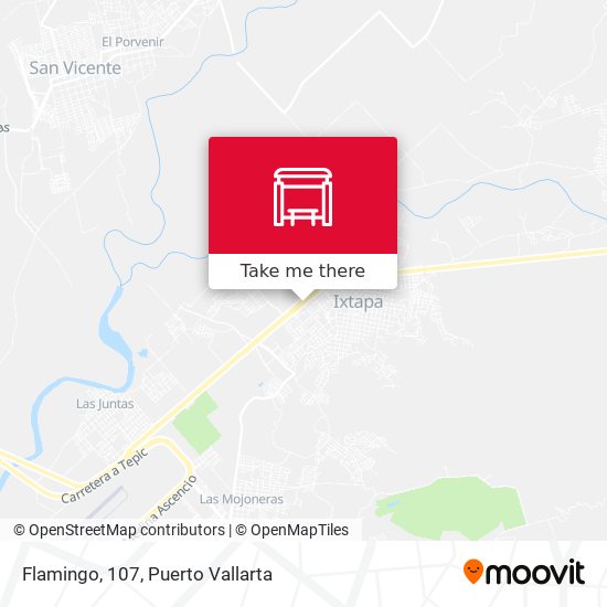 Mapa de Flamingo, 107