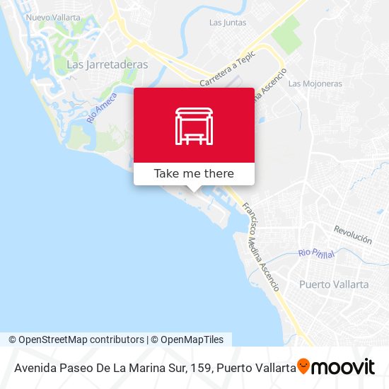 Mapa de Avenida Paseo De La Marina Sur, 159