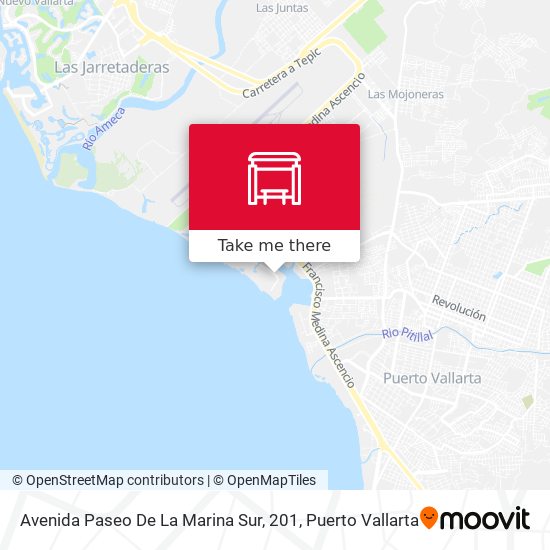 Avenida Paseo De La Marina Sur, 201 map