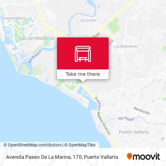 Mapa de Avenida Paseo De La Marina, 170