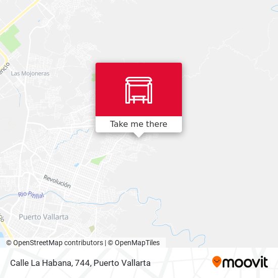 Calle La Habana, 744 map