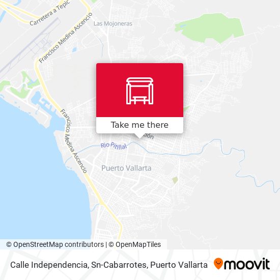 Mapa de Calle Independencia, Sn-Cabarrotes