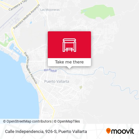 Mapa de Calle Independencia, 926-S