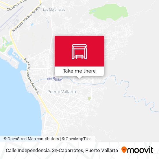 Calle Independencia, Sn-Cabarrotes map