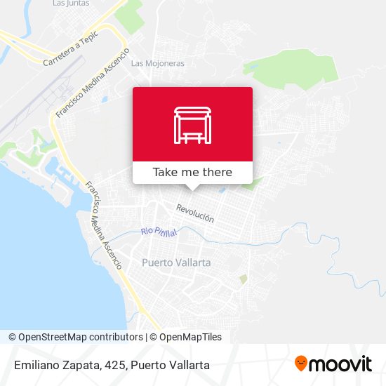Mapa de Emiliano Zapata, 425
