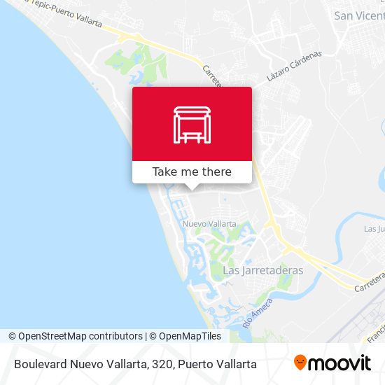 Boulevard Nuevo Vallarta, 320 map