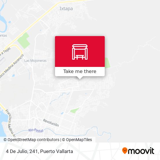 Mapa de 4 De Julio, 241
