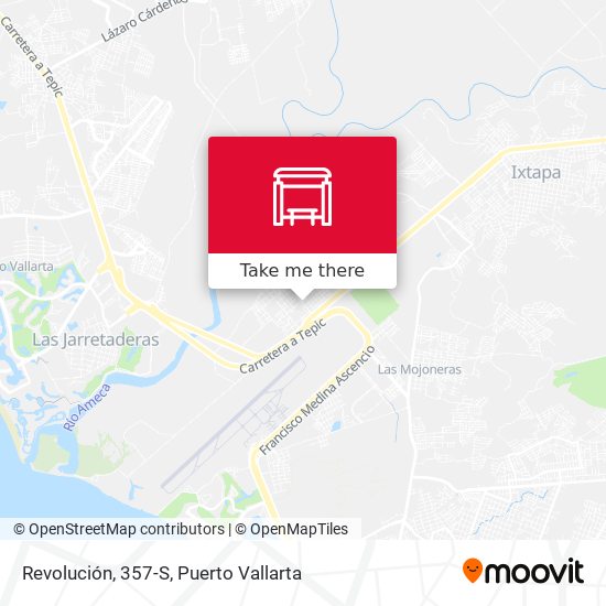 Revolución, 357-S map