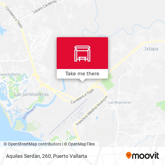 Aquiles Serdán, 260 map