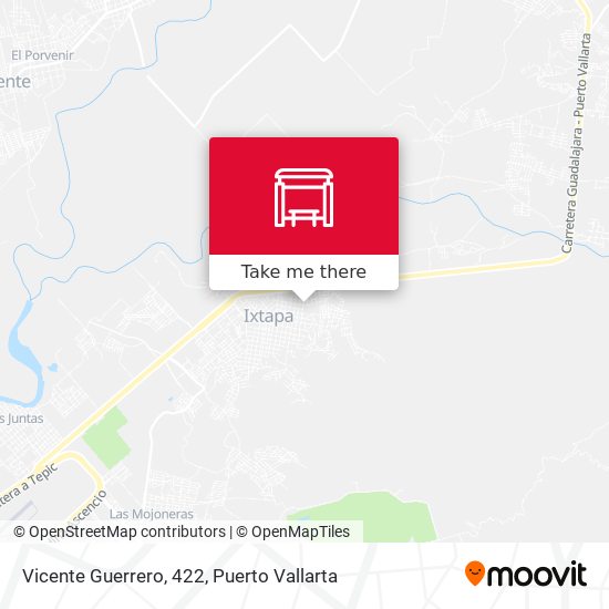 Vicente Guerrero, 422 map