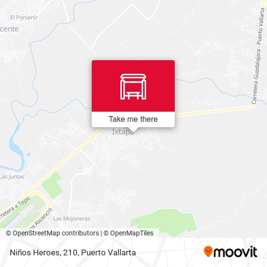 Niños Heroes, 210 map