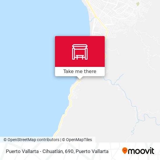 Mapa de Puerto Vallarta - Cihuatlán, 690