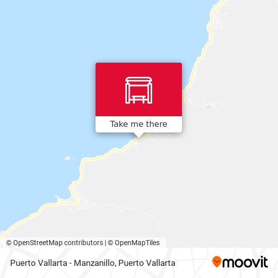 Mapa de Puerto Vallarta - Manzanillo