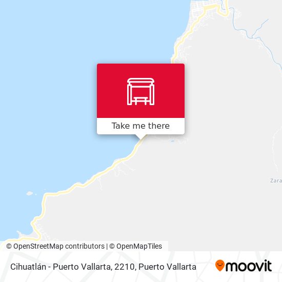 Mapa de Cihuatlán - Puerto Vallarta, 2210