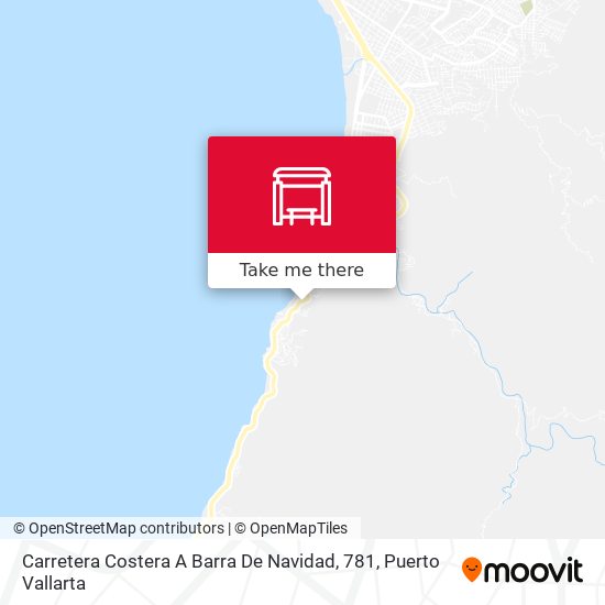 Carretera Costera A Barra De Navidad, 781 map