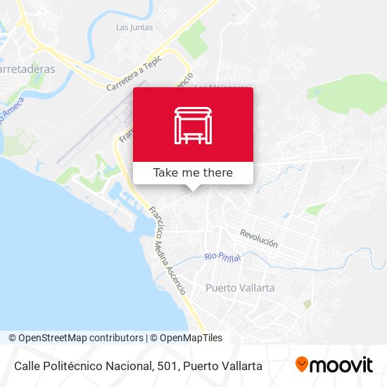 Calle Politécnico Nacional, 501 map