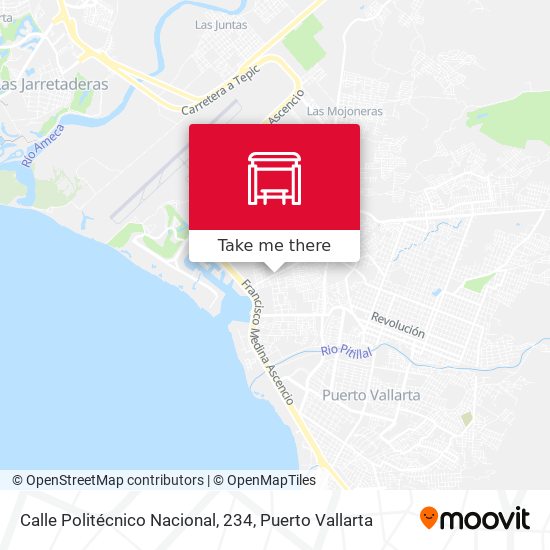 Mapa de Calle Politécnico Nacional, 234