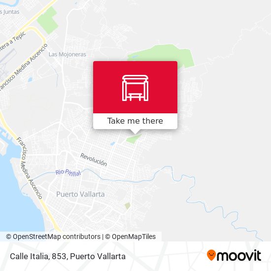 Calle Italia, 853 map