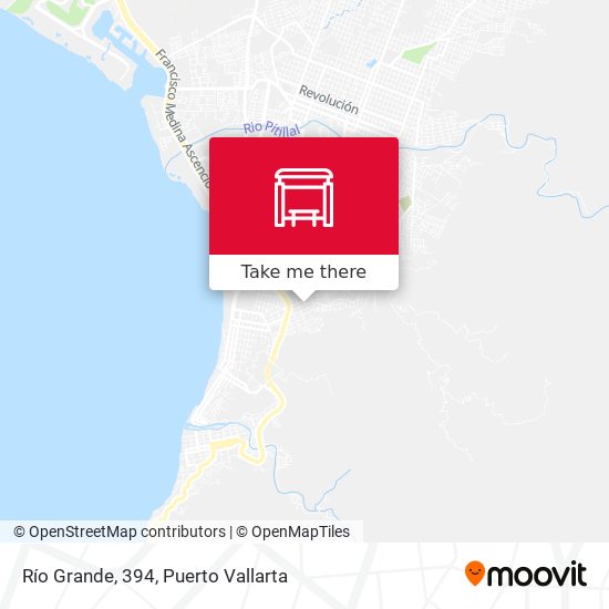 Río Grande, 394 map