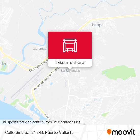 Mapa de Calle Sinaloa, 318-B