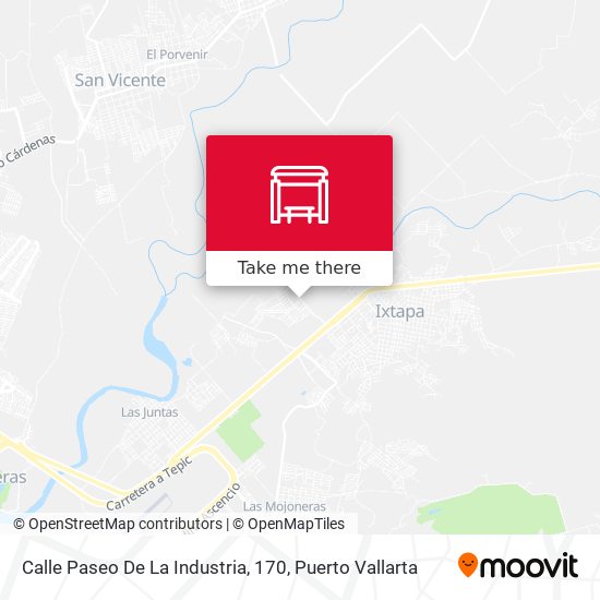 Mapa de Calle Paseo De La Industria, 170