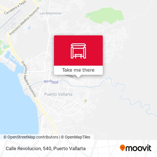 Mapa de Calle Revolucion, 540