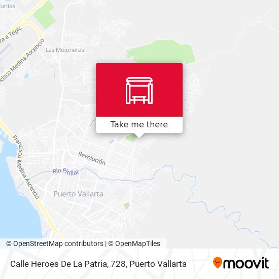 Calle Heroes De La Patria, 728 map