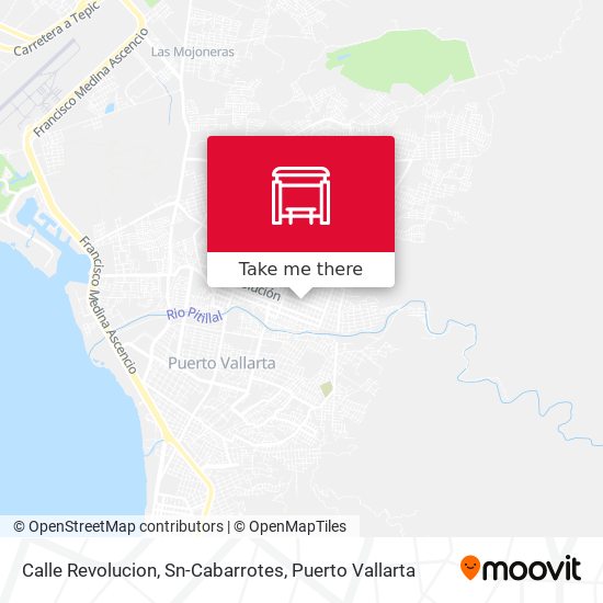 Calle Revolucion, Sn-Cabarrotes map