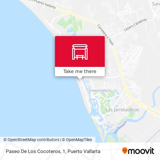 Paseo De Los Cocoteros, 1 map