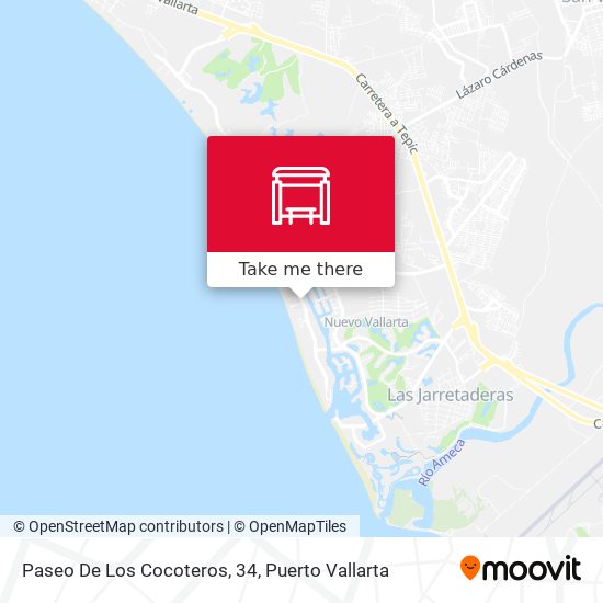 Mapa de Paseo De Los Cocoteros, 34