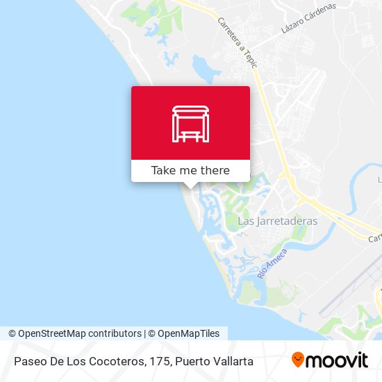 Mapa de Paseo De Los Cocoteros, 175
