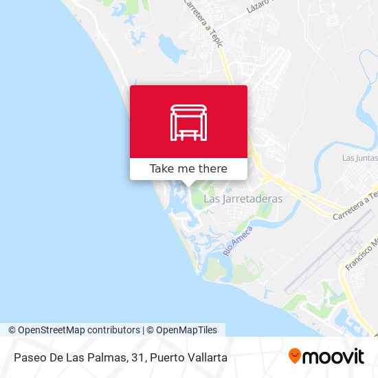 Mapa de Paseo De Las Palmas, 31