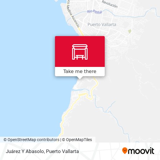 Juárez Y Abasolo map