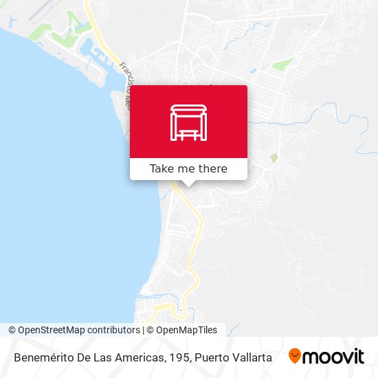 Benemérito De Las Americas, 195 map