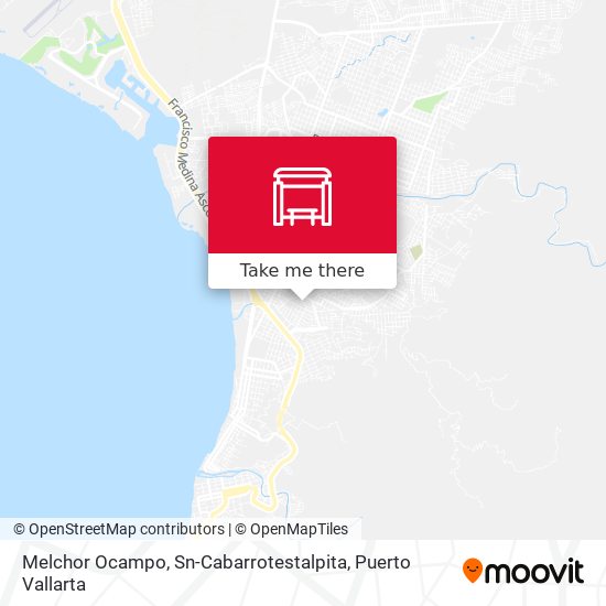 Melchor Ocampo, Sn-Cabarrotestalpita map