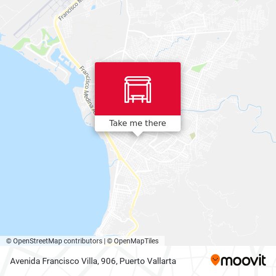 Mapa de Avenida Francisco Villa, 906
