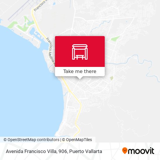 Avenida Francisco Villa, 906 map