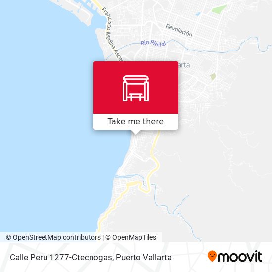 Calle Peru 1277-Ctecnogas map