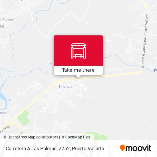 Mapa de Carretera A Las Palmas, 2252
