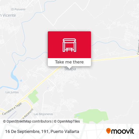 16 De Septiembre, 191 map