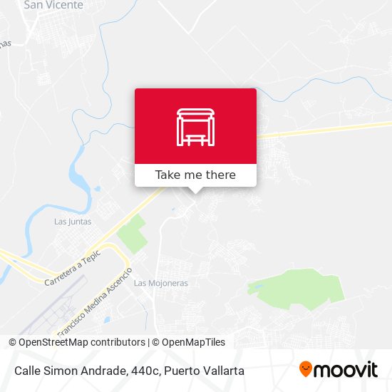 Mapa de Calle Simon Andrade, 440c