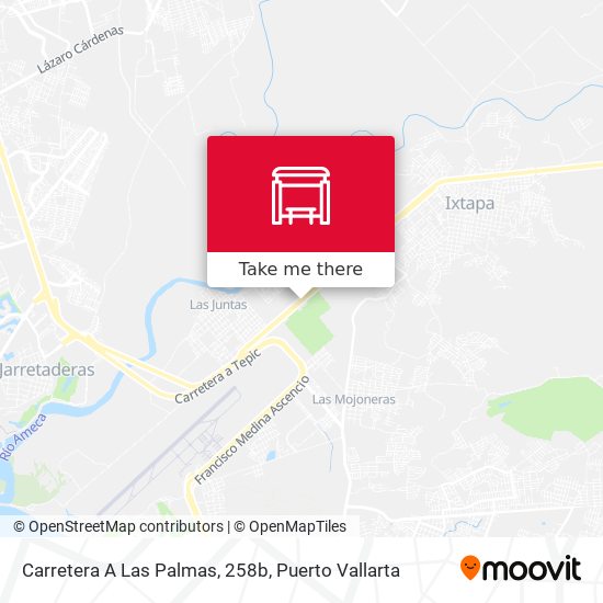 Mapa de Carretera A Las Palmas, 258b