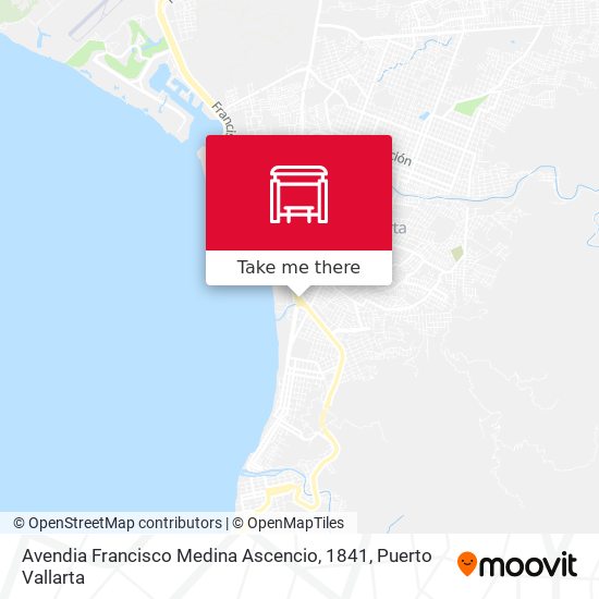Mapa de Avendia Francisco Medina Ascencio, 1841