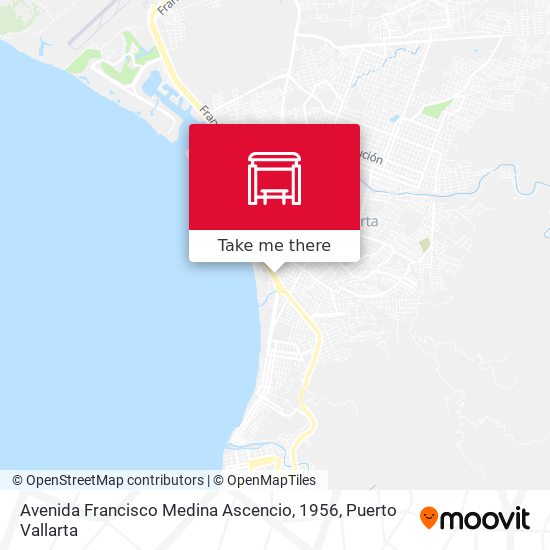 Mapa de Avenida Francisco Medina Ascencio, 1956
