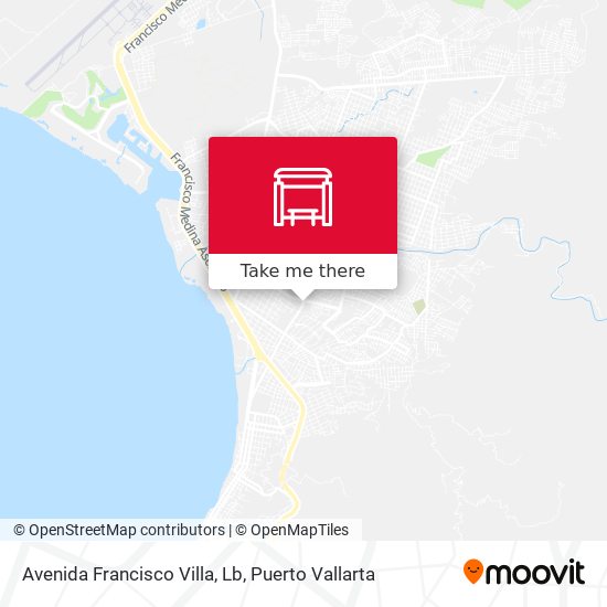 Avenida Francisco Villa, Lb map