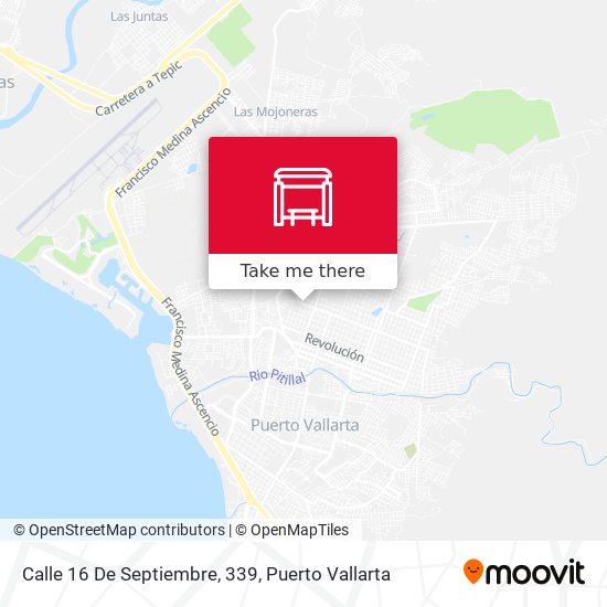 Mapa de Calle 16 De Septiembre, 339