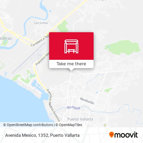 Mapa de Avenida Mexico, 1352