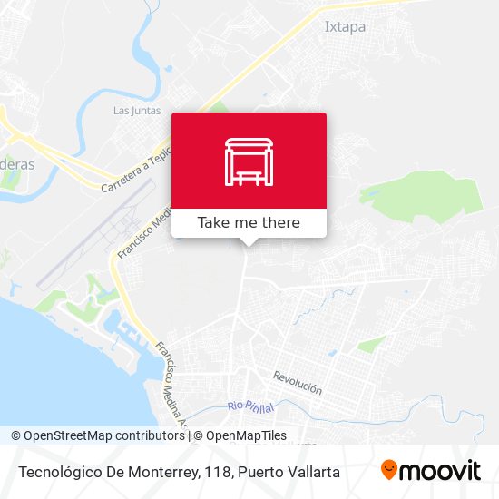 Mapa de Tecnológico De Monterrey, 118